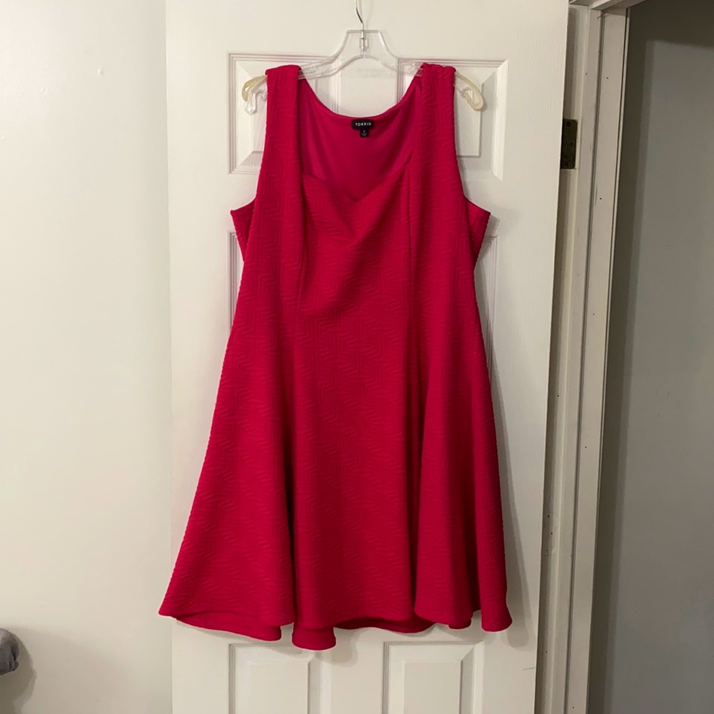 Torrid Pink Midi Dress